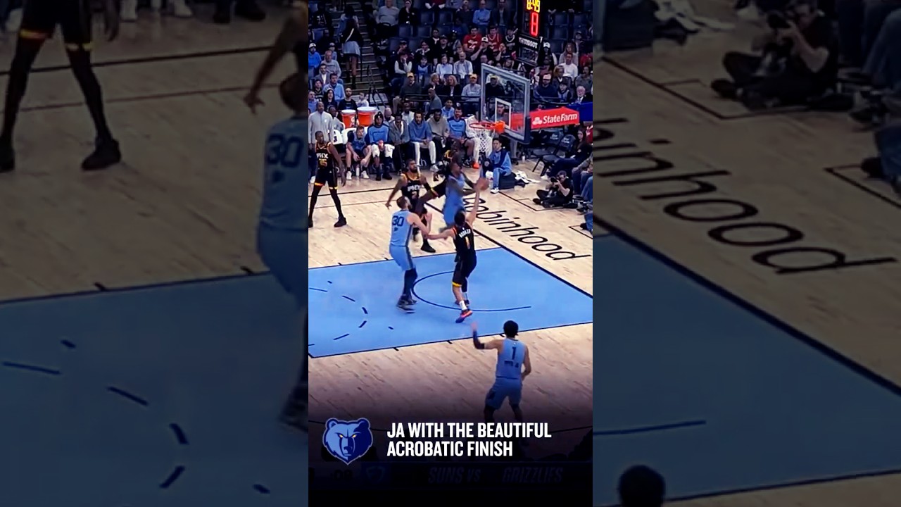 Ja Morant’s BEAUTIFUL Acrobatic Finish! ✨🔥