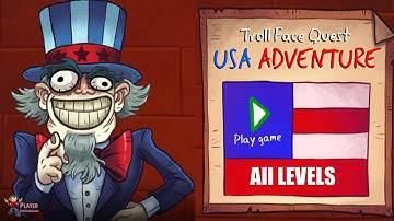 Troll Face Quest USA Adventure All 17 Levels Guide & Walkthrough
