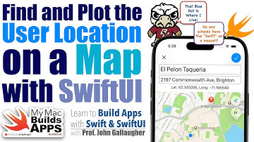 Ch. 8.17 - Find and Plot the Device Location on a Map with SwiftUI (2026)