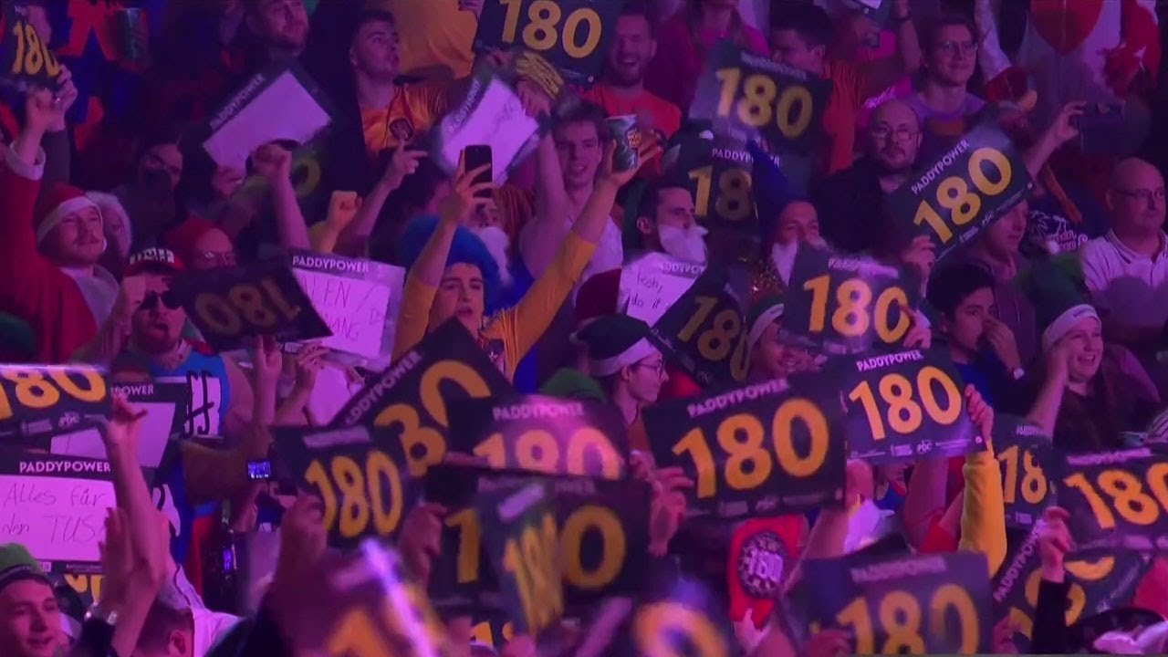 World Darts Championship Day 14 Afternoon Quarter Final 180s and Best
