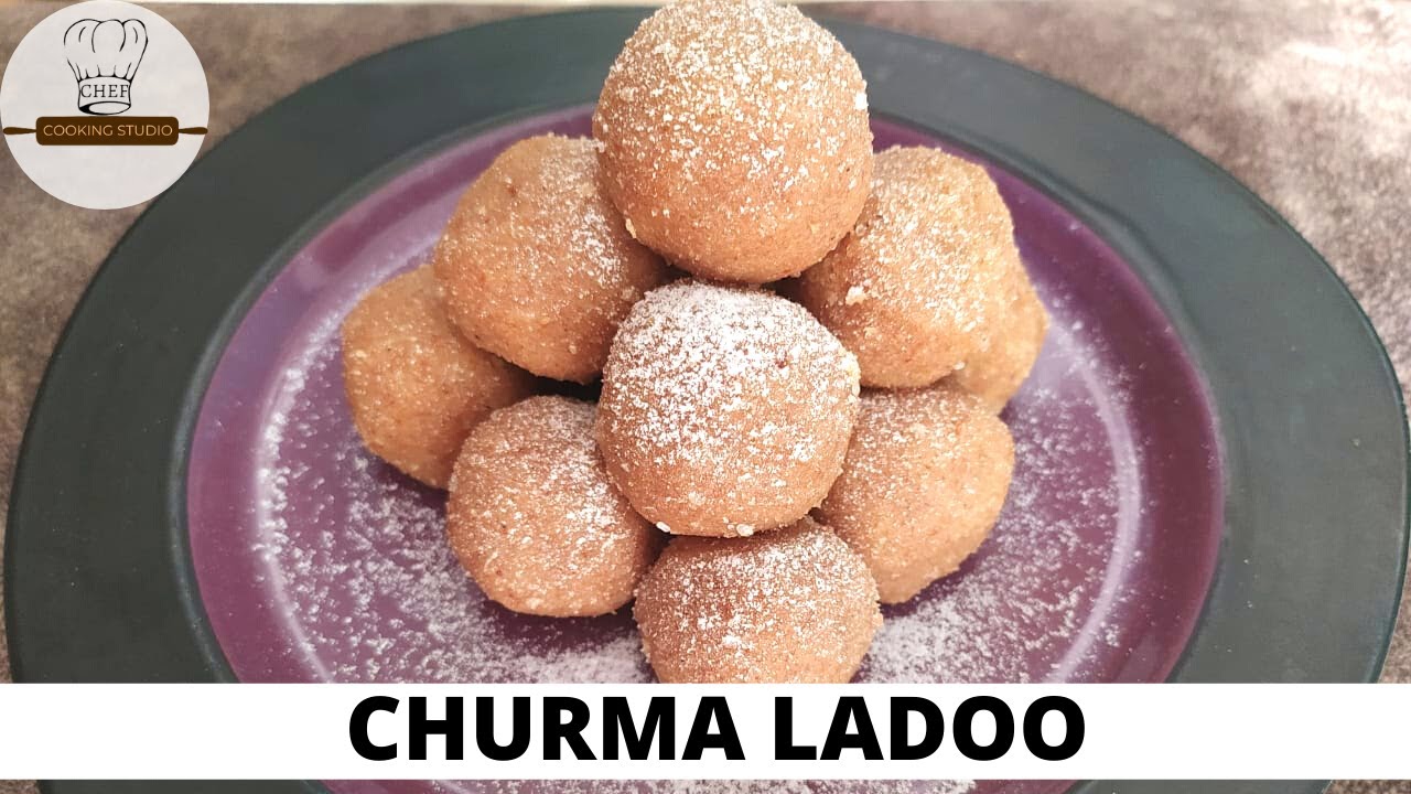 Make Churma Ladoo Halwai Style | चूरमा लड्डू हलवाई अंदाज़ | | Chef Cooking Studio