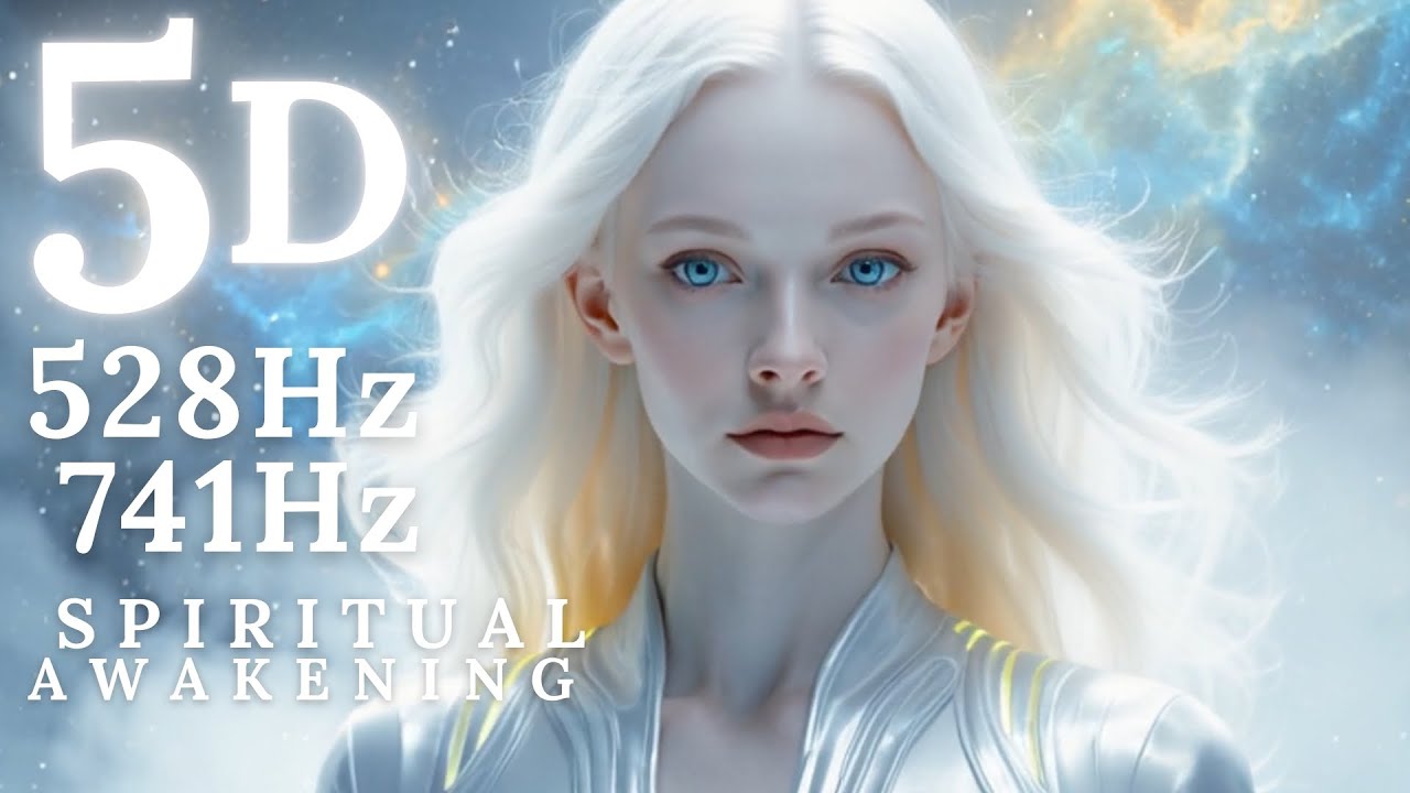 Spiritual Awakening 528 Hz 741 Hz Pleiadian Light Codes 5D Activation ...