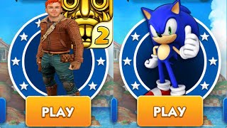 Sonic Dash vs Temple Run 2 - All Characters Unlocked - Shadow vs All Bosses Zazz Eggman screenshot 5