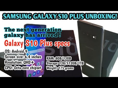 samsung galaxy s10 plus contract