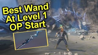 Best wand early on | Get Overpower at level 1 | Enshrouded