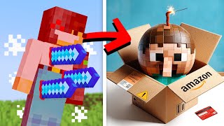 If I Die, I Buy Illegal Minecraft Items in REAL LIFE