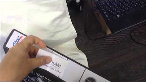 Dykam Linerless Labels Solution site