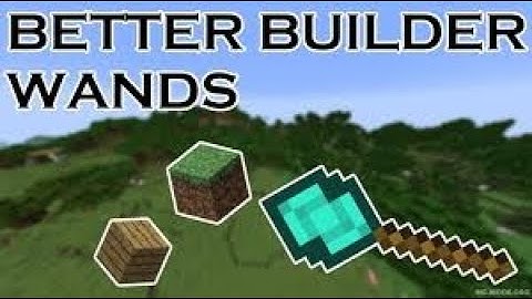 Minecraft Mod Showcase (Building Wand)