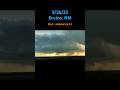 5/26/23 Encino NM 2nd supercell near town #tornadoes #newmexico #stormchaser #supercell #tornadoes