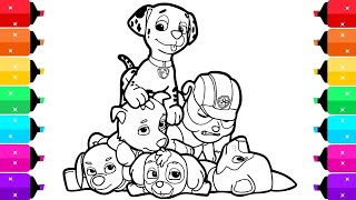 Paw Patrol Coloring Pages for Kids