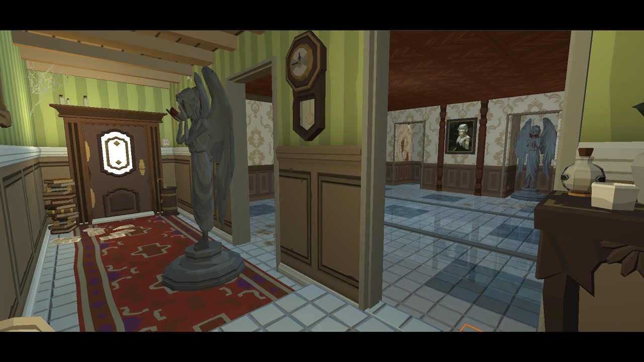 Unity 3D : Crushing Wall Puzzle : Resident Evil : Retro Horror Template