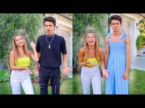 I LET MY SISTER PICK MY OUTFITS FOR A WEEK | Brent Rivera