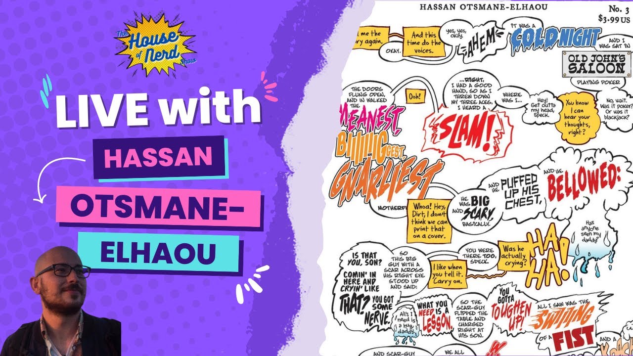 The House Of Nerd Show LIVE With Award Winning Comic Book Letterer the-house-of-nerd-show-live-with-award-winning-comic-book-letterer