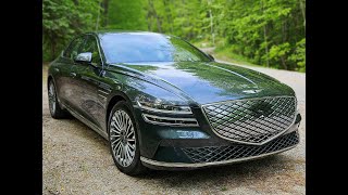 GENESIS G80 ELECTRIFIED FIRST DRIVE Genesis G80 Ev Driving Review Can This Electrified Sedan Challenge Eqe And Model S