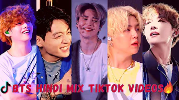 BTS Tik Tok Video.🔥#Bts Hindi Mix video.