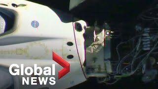 SpaceX Crew Dragon undocks from International Space Station