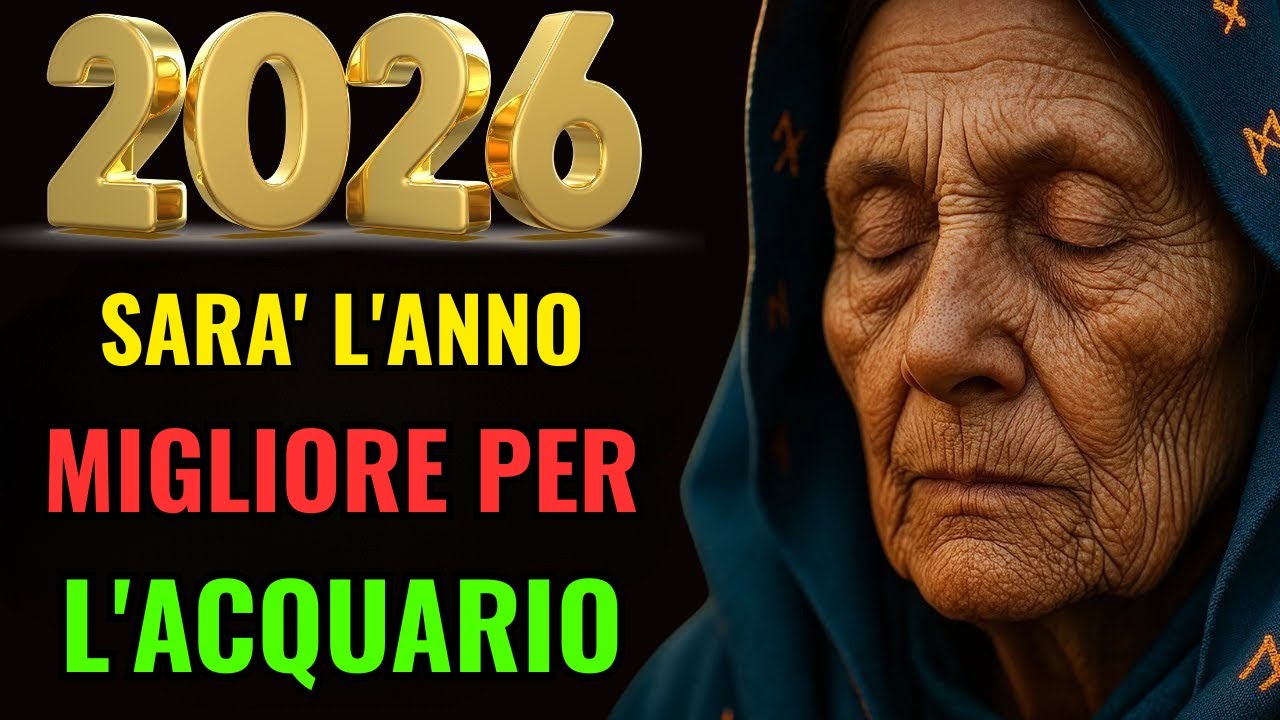 Baba Vanga ha predetto il 2026: perché l'Acquario sta per sorgere