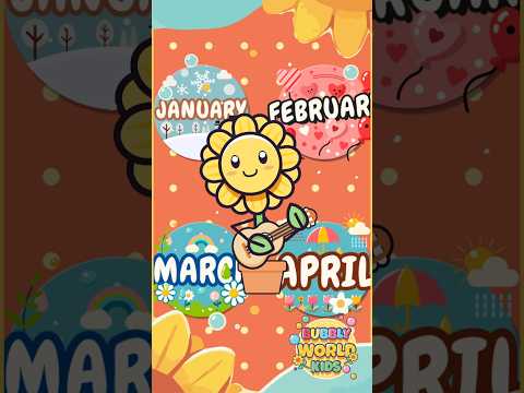 12 Months of the Year | Kids Songs | Bubbly World Kids