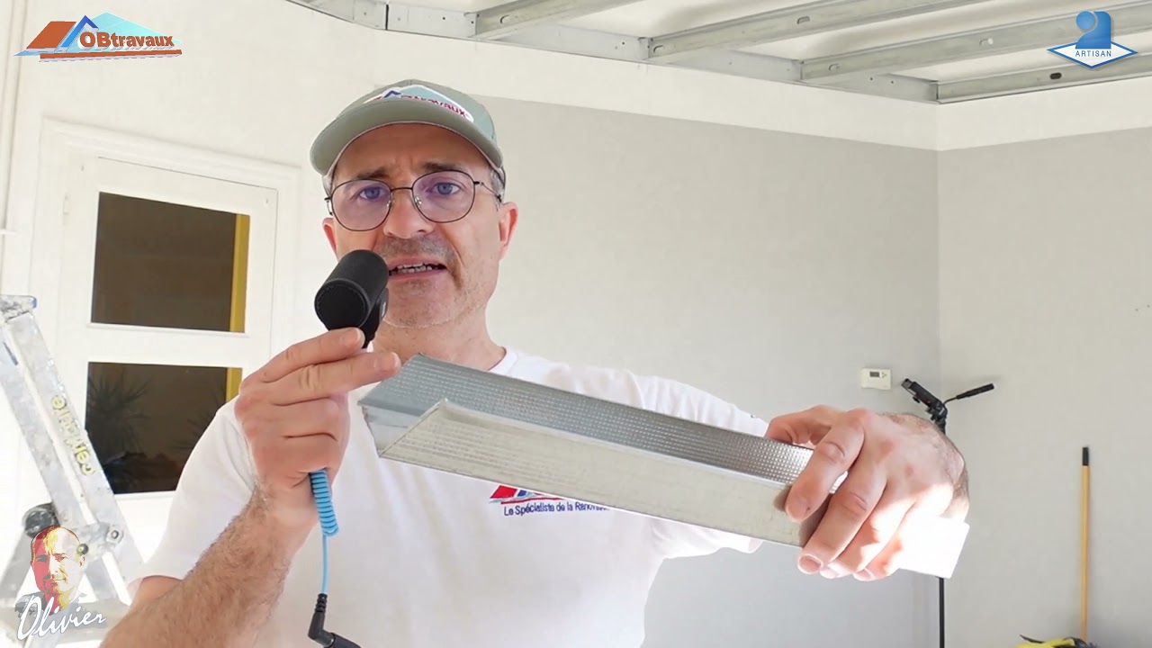 Plafond autoportant en R 100 et M 100