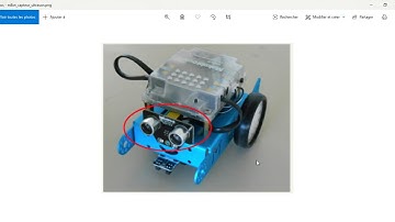 Utilisation des capteurs du robot Mbot dans Miranda : Application permettant la simulation de robots