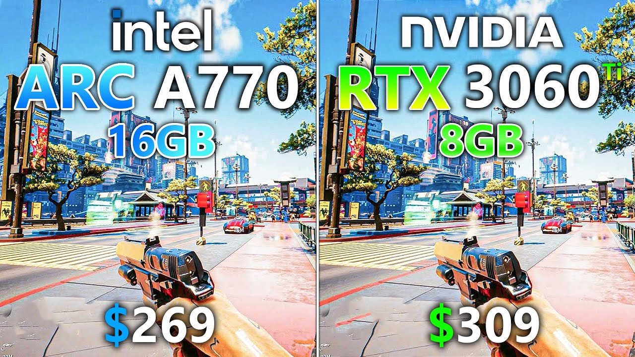 ARC A770 vs RTX 3060 Ti - Test in 9 Games - YouTube