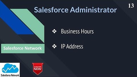 Day 13: Business Hours & IP Address Settings in Salesforce