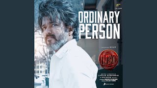 Vignette de la vidéo "Anirudh Ravichander - Ordinary Person (From "Leo")"