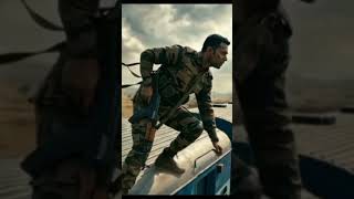 Courage on Tracks – Soldier Saves Train#ai#army