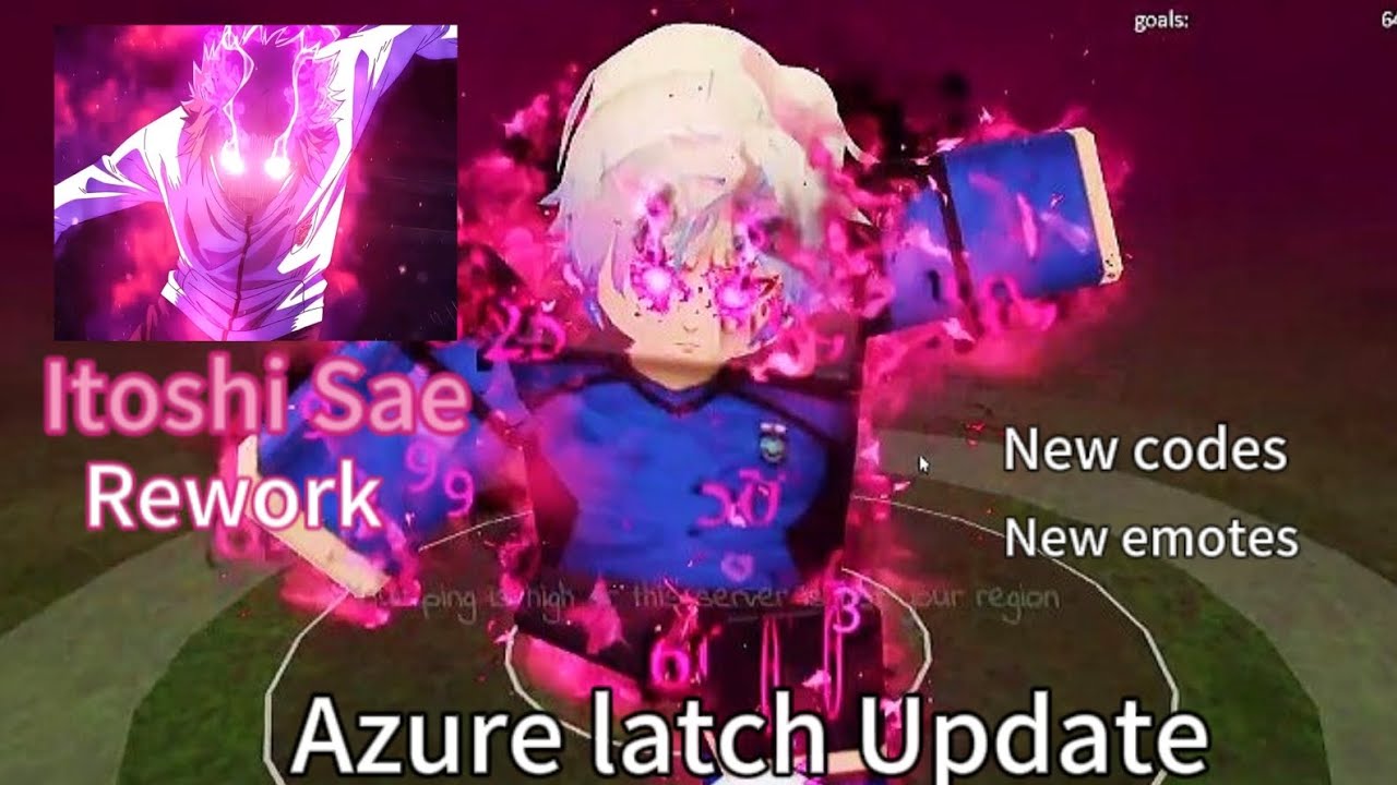 New Azure Latch Update (New Sae rework,Shidou and Codes) - YouTube
