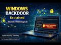 Backdoor - Base BackDoor and Server with Controlling Target and Executing Command - Part 1