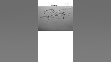 Unique Style Signature|Pranay signature style #pranay name writing calligraphy #ytshorts #shorts