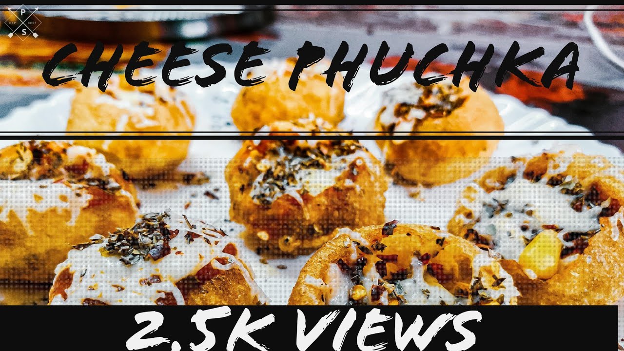 Cheese Phuchka ( Cheese ফুচকা ) Cheese Puri 10 minutes Snacks