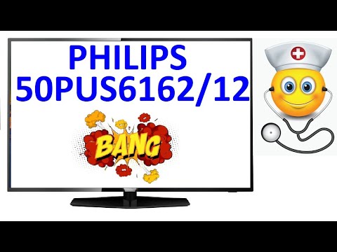 TV Philips PUS 6162/12 : si è spenta. Guasto risolto. - YouTube