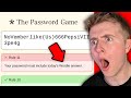 Can I Beat The Password Game!?