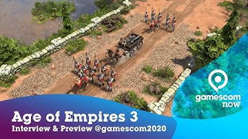 Age of Empires 3 | Interview | Adam Isgreen, Joss Ellis, Bert Beeckman | #gamescom2020 | EN