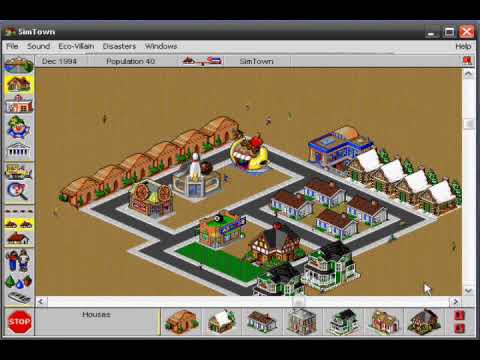 SimTown Gameplay, Higher Quality Version