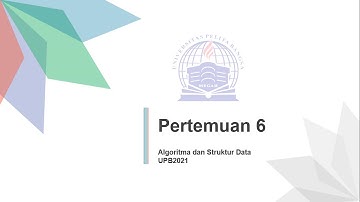 6. Algoritma & Struktur Data (4 SKS) 1 TI.21.C.2