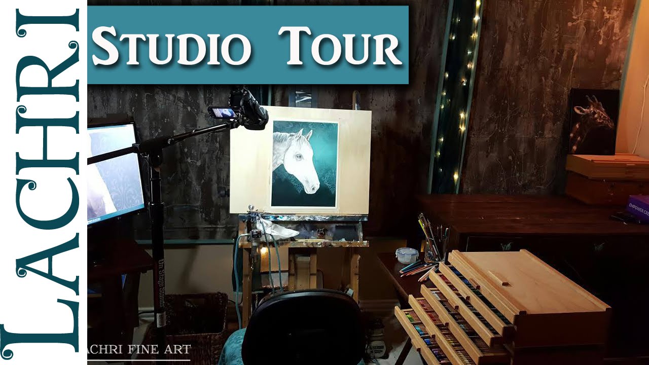 ⁣My new Art Studio Tour - Lachri