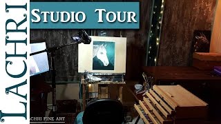 My new Art Studio Tour - Lachri