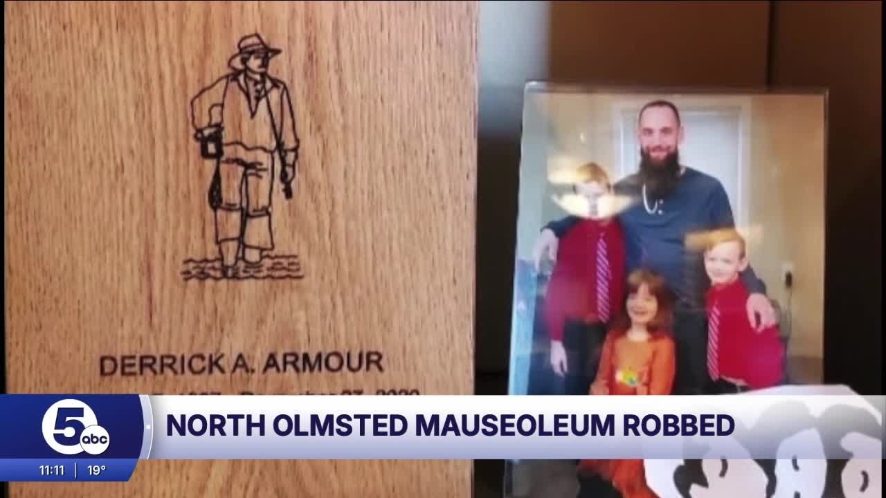 Out-of-state man accused of stealing from Ohio mausoleums