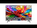 LG 85 Inch QNED evo AI TV Review QNED92A Mini LED 4K 2025 Alpha 8 Processor
