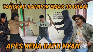 PREMAN SOMBONG NEKAT RAMPOK SIANG BOLONG APES KENA BATU NYAH gigi