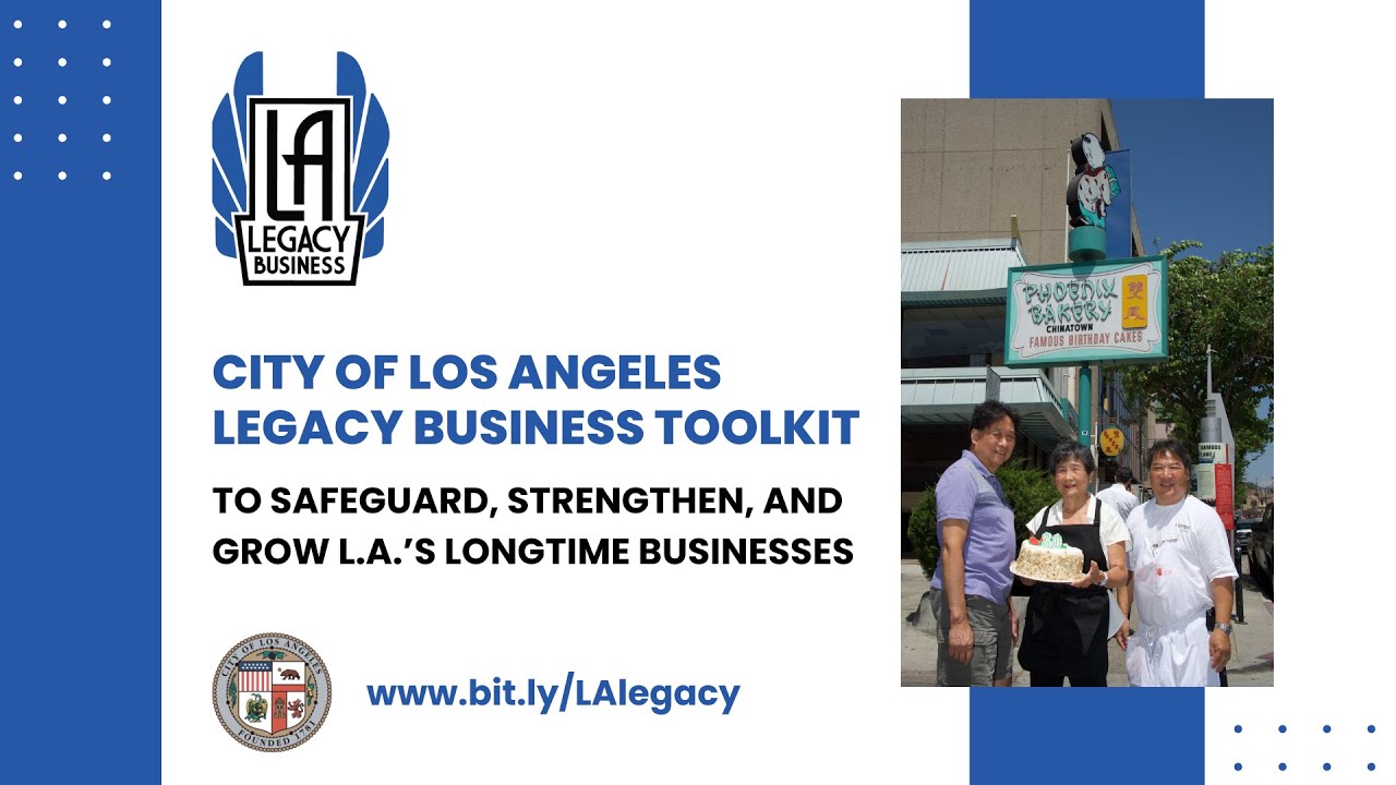Legacy Business Toolkit - City of L.A. Legacy Business Program