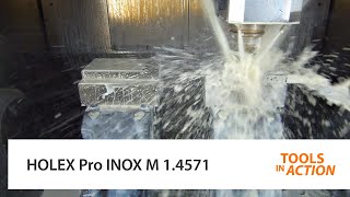 Tools In Action: HOLEX Pro INOX M 1.4571
