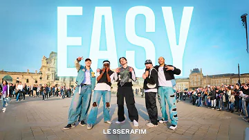 [KPOP IN PUBLIC PARIS | ONE TAKE] LE SSERAFIM (르세라핌) EASY Dance Cover by Young Nation Dance