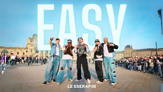 [KPOP IN PUBLIC PARIS | ONE TAKE] LE SSERAFIM (르세라핌) EASY Dance Cover by Young Nation Dance Resimi