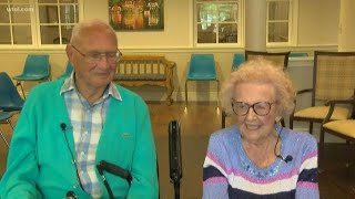 Age ain't nothing but a number for couple who tied the knot in their 100's