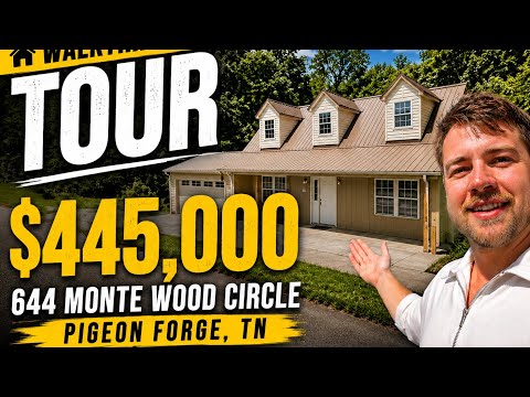 644 Monte Wood Circle, Pigeon Forge, TN home video tour