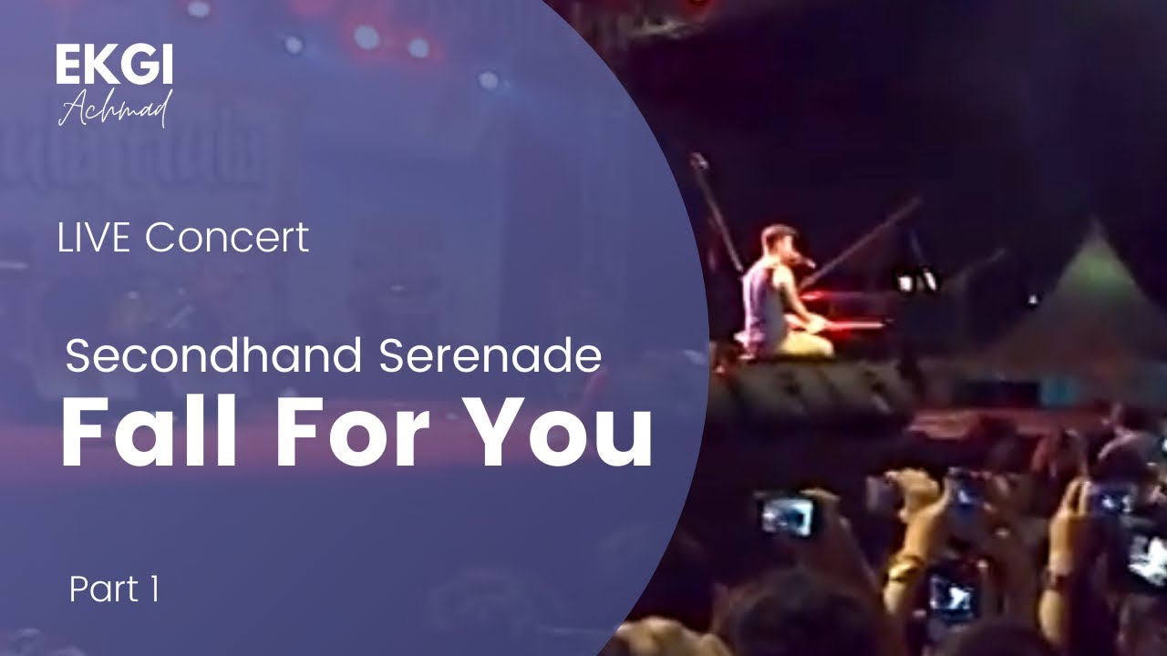 Secondhand Serenade - Fall For You LIVE Concert at JakCloth 2012 (Part 1)