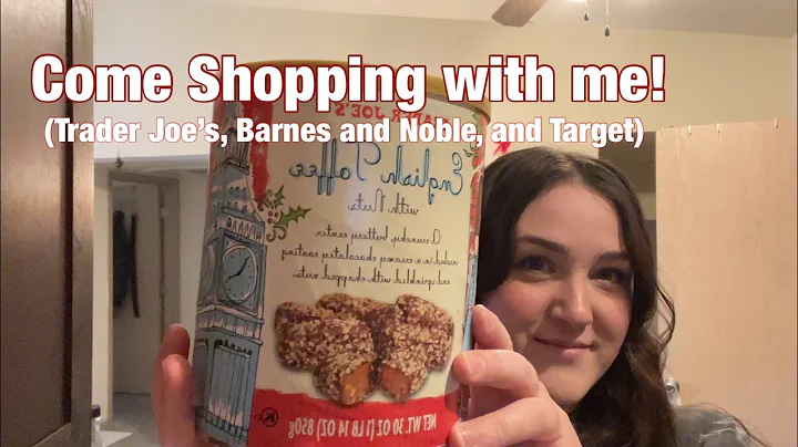 Come Shopping with me! (Trader Joe’s, Barnes and Noble, And Target haul) - VLOGMAS Day 3